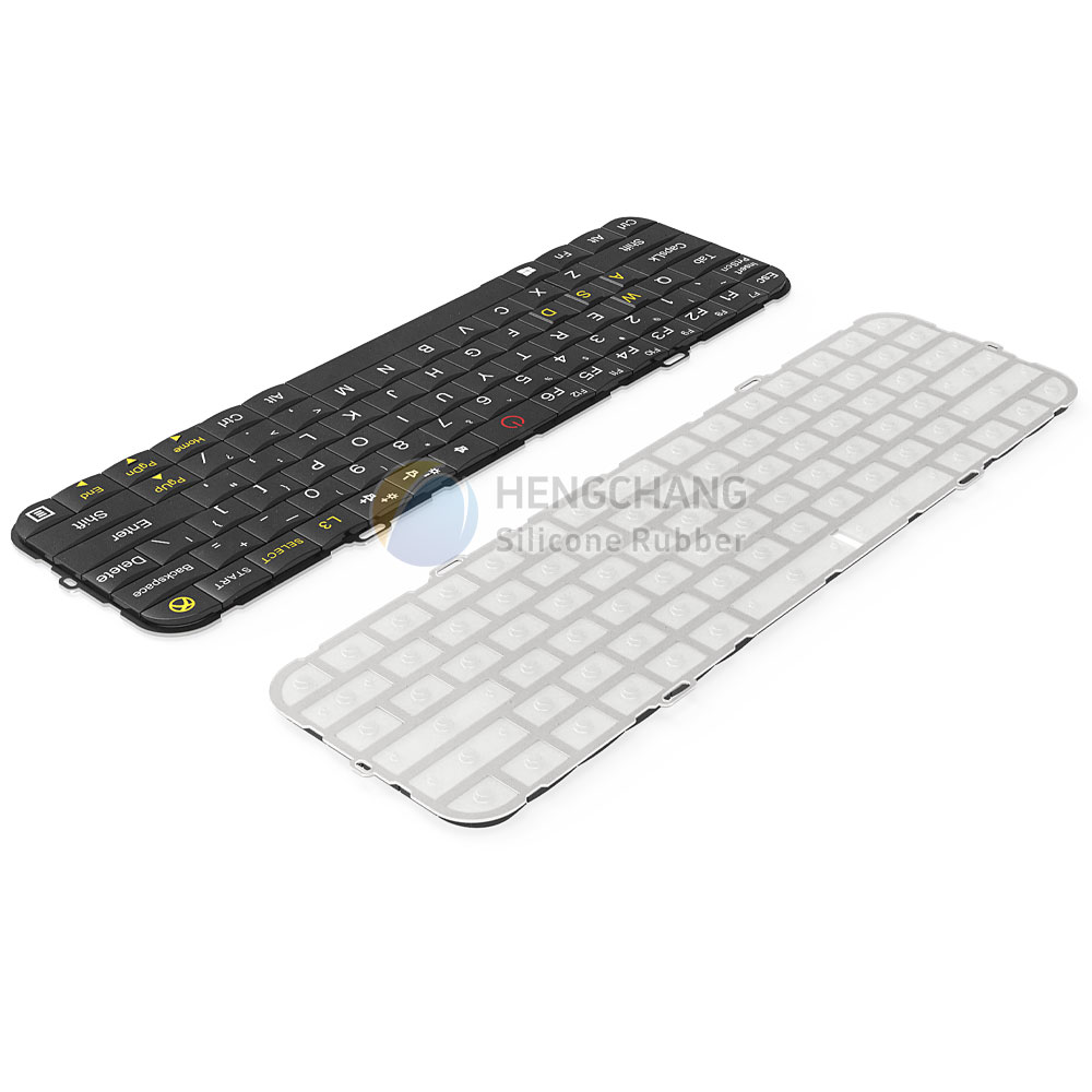 Ultra-thin P+R keyboard_ Plastic + silicone keyboard with steel sheet skeleton-6