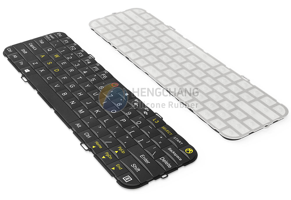 Ultra-thin P+R keyboard_ Plastic + silicone keyboard with steel sheet skeleton-19